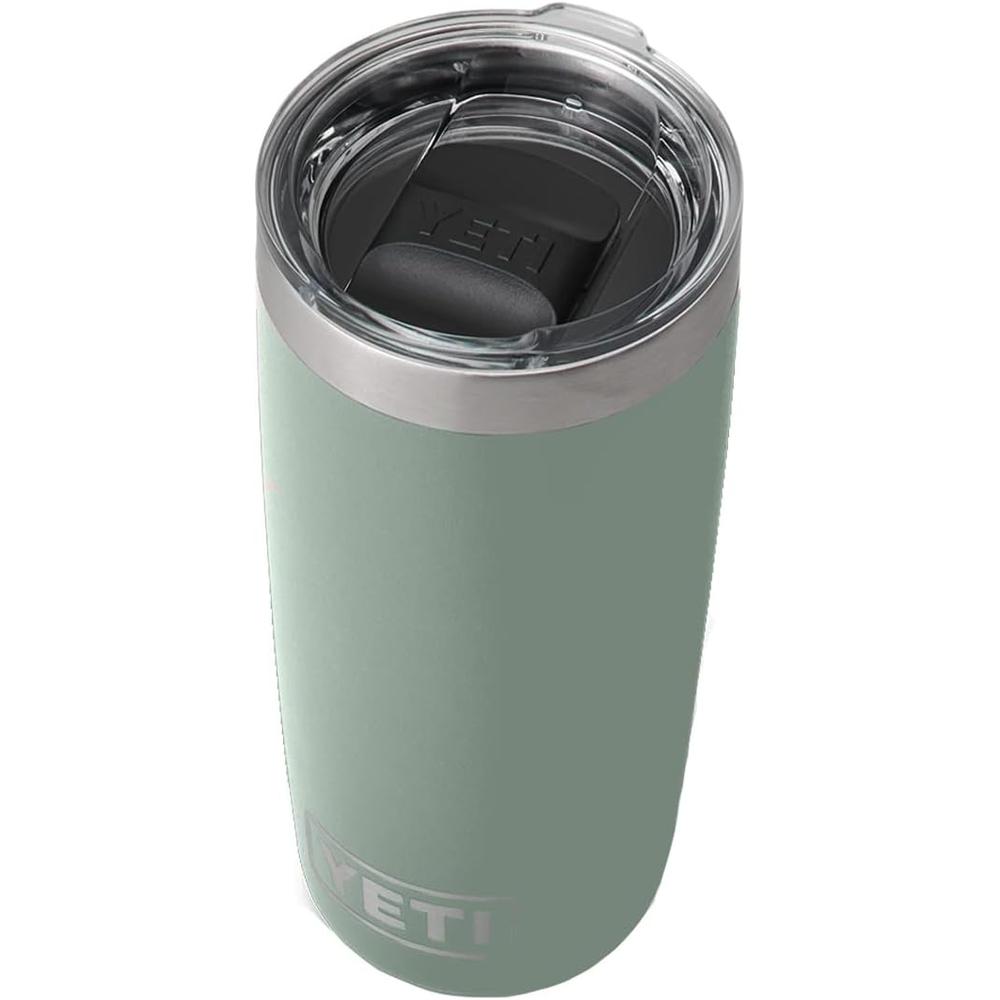 YETI RAMBLER VASO DE 10 OZ DE ACERO INOXIDABLE Y TAPA MAGSLIDER | VERDE HOJA - 1