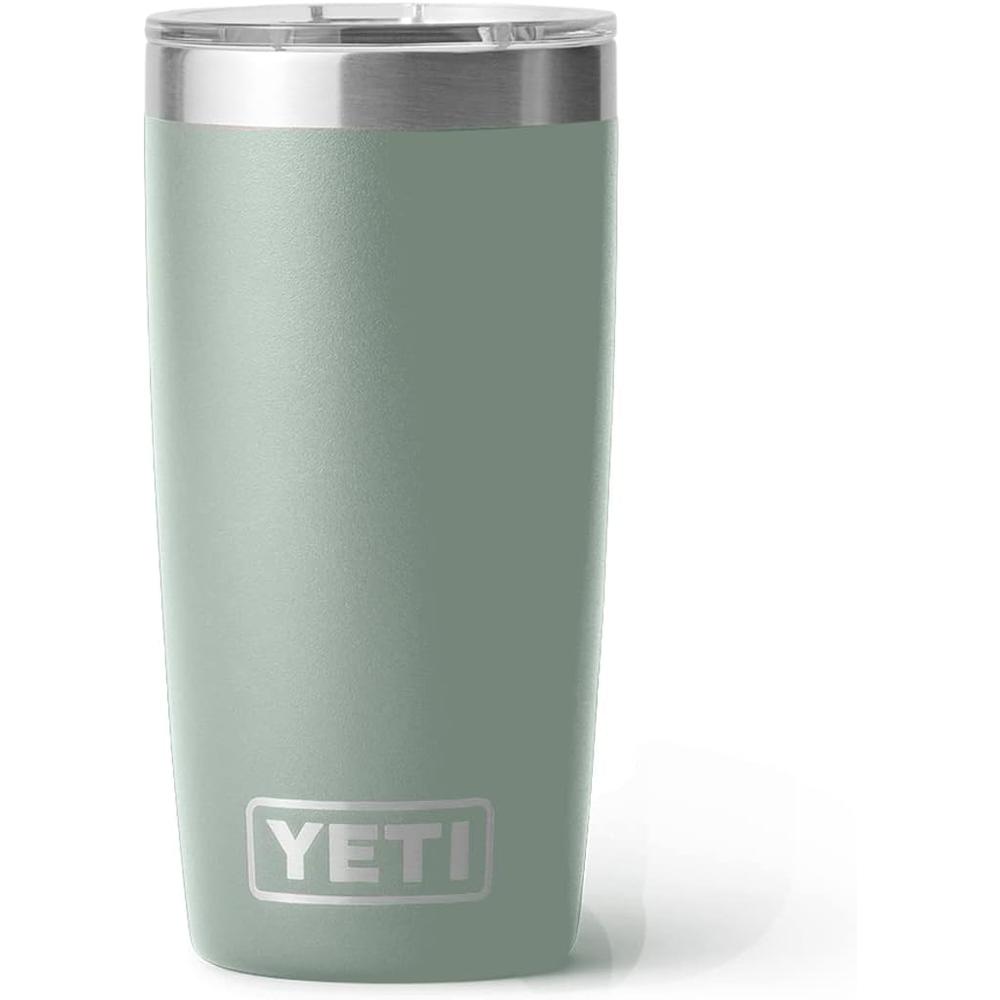 YETI RAMBLER VASO DE 10 OZ DE ACERO INOXIDABLE Y TAPA MAGSLIDER | VERDE HOJA - 3