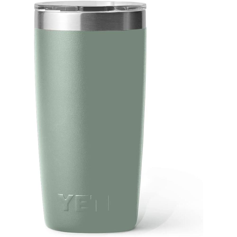 YETI RAMBLER VASO DE 10 OZ DE ACERO INOXIDABLE Y TAPA MAGSLIDER | VERDE HOJA - 4