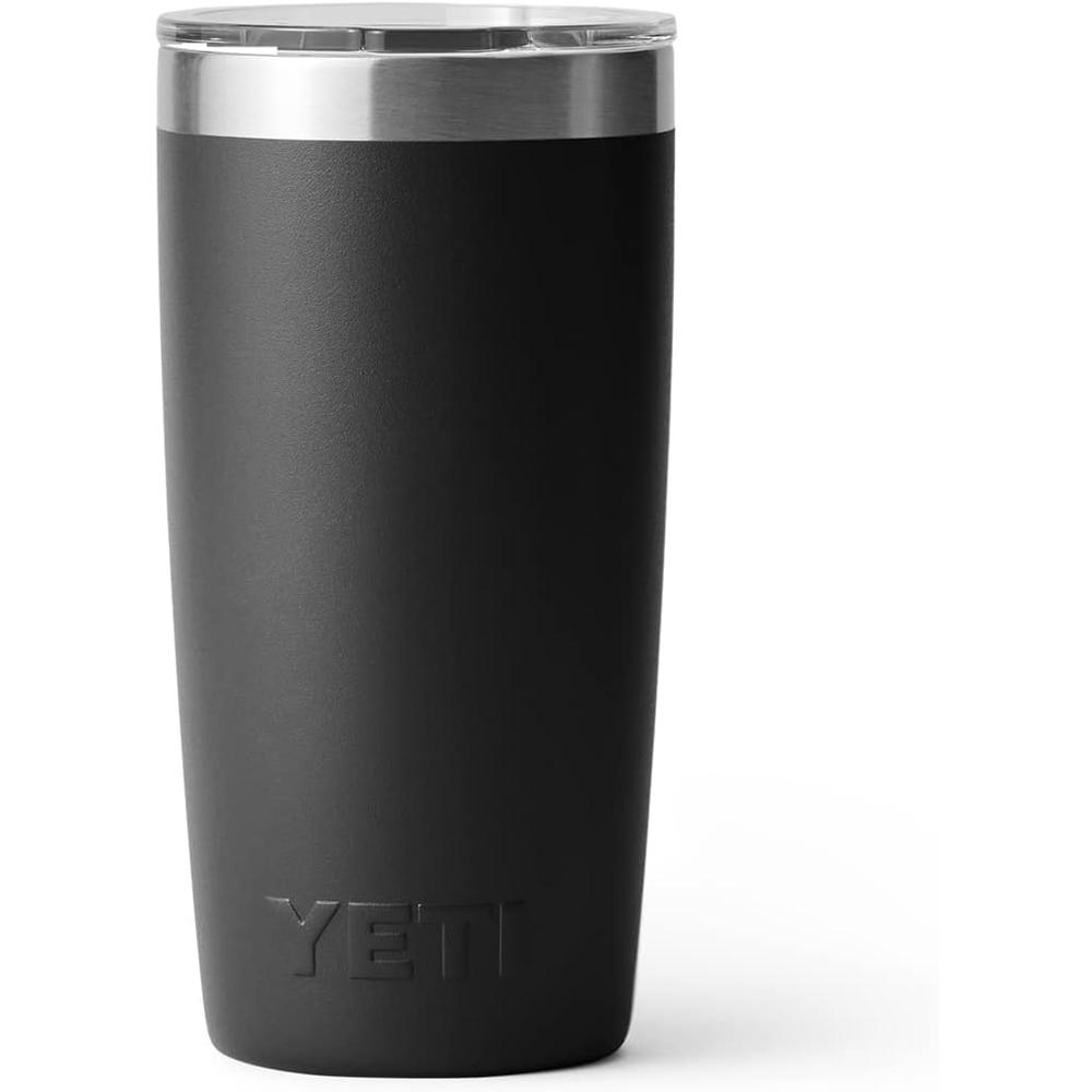 YETI RAMBLER VASO DE 10 OZ DE ACERO INOXIDABLE Y TAPA MAGSLIDER | NEGRO - 5