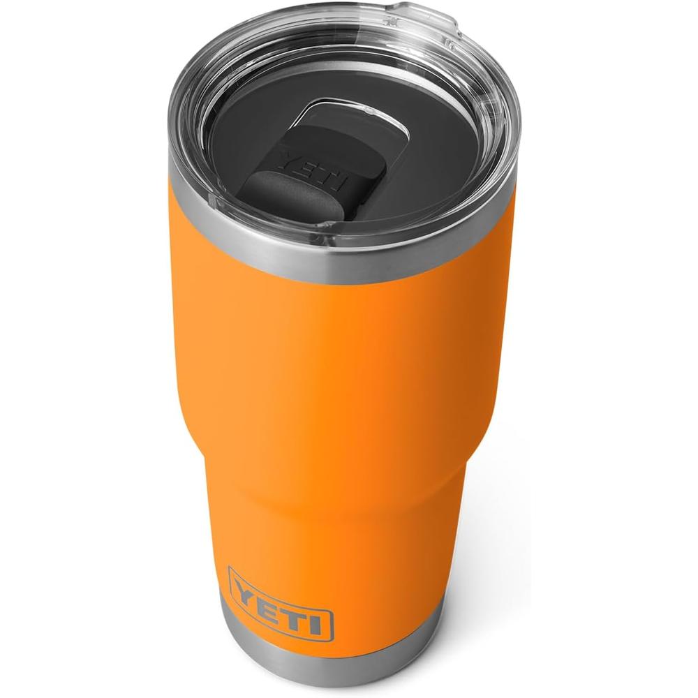 YETI RAMBLER VASO DE 30 OZ DE ACERO INOXIDABLE Y TAPA MAGSLIDER | NARANJA - 1