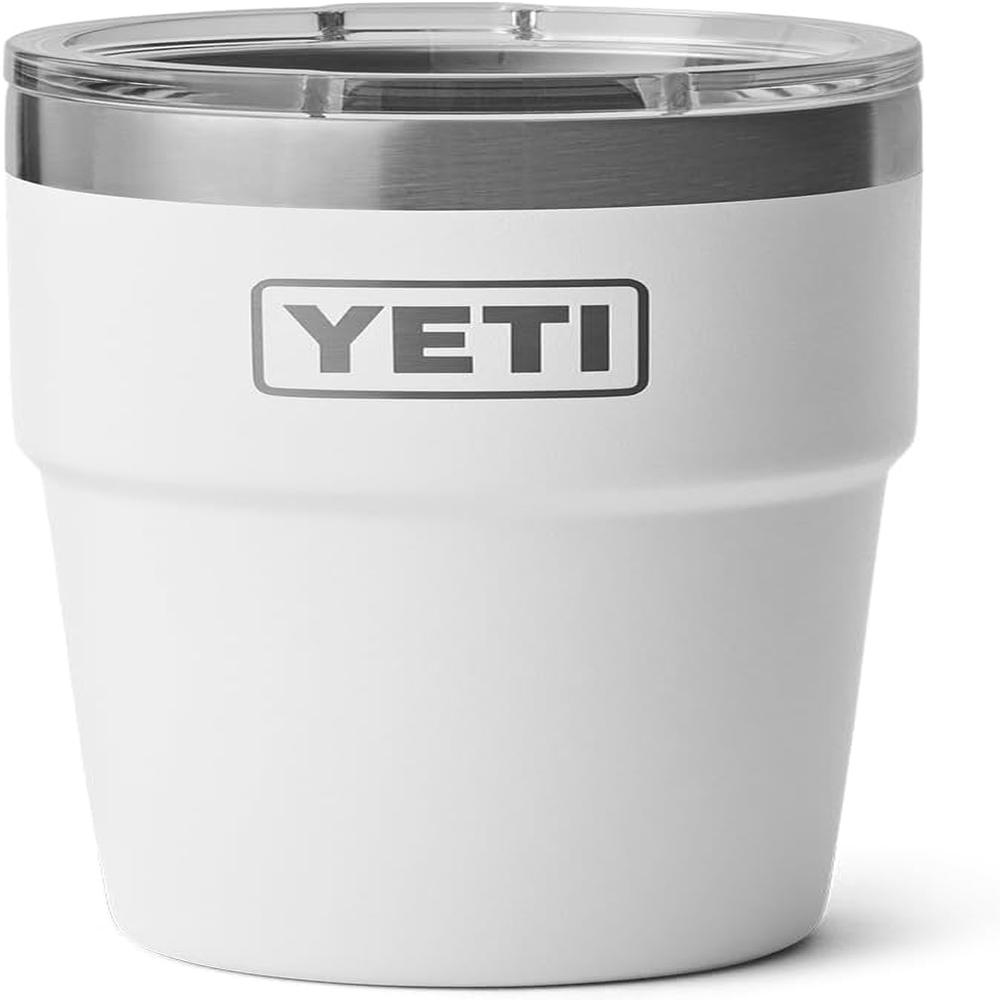YETI RAMBLER VASO DE 16 OZ DE ACERO INOXIDABLE CON TAPA MAGSLIDER | BLANCO - 3