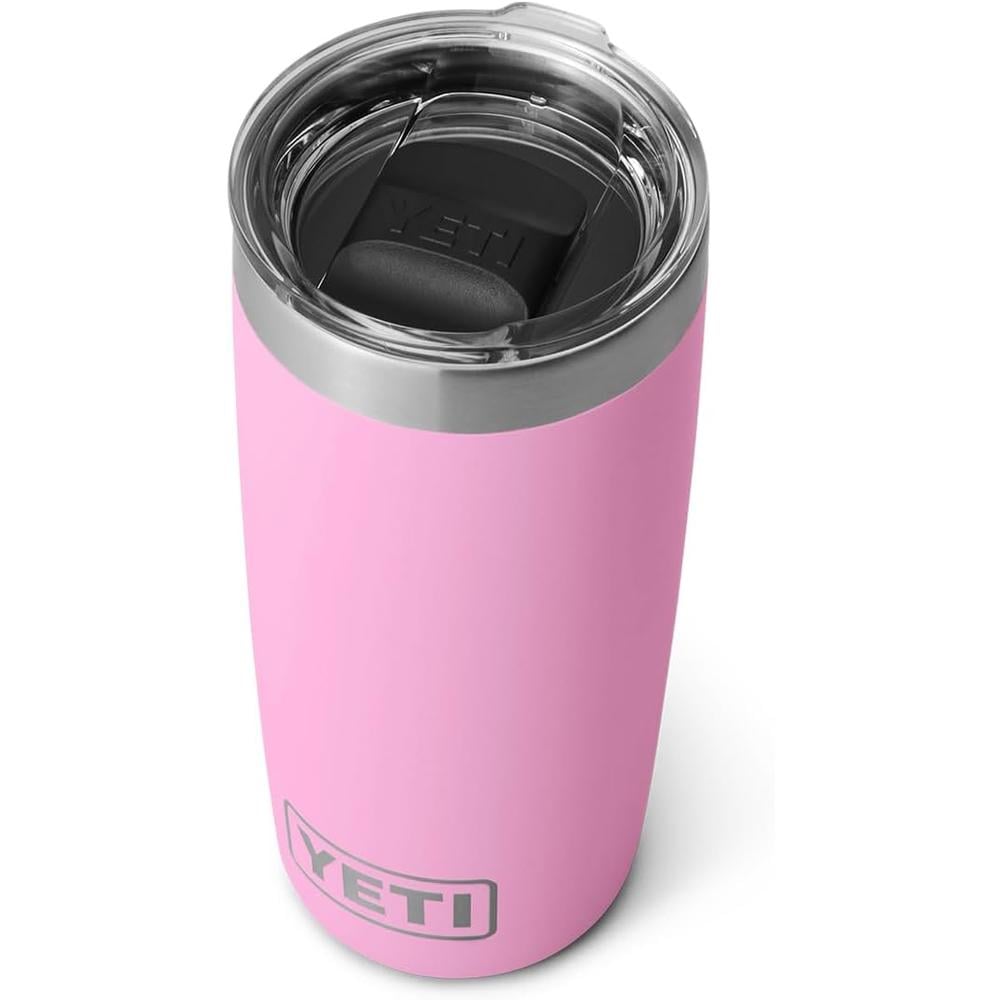 YETI RAMBLER VASO DE 10 OZ DE ACERO INOXIDABLE Y TAPA MAGSLIDER | ROSA - 1
