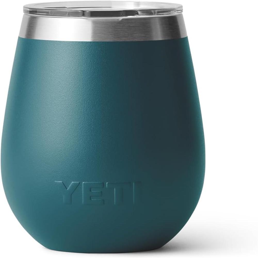 YETI RAMBLER VASO DE VINO DE 10 OZ DE ACERO INOXIDABLE CON TAPA MAGSLIDER | VERDE JADE - 5