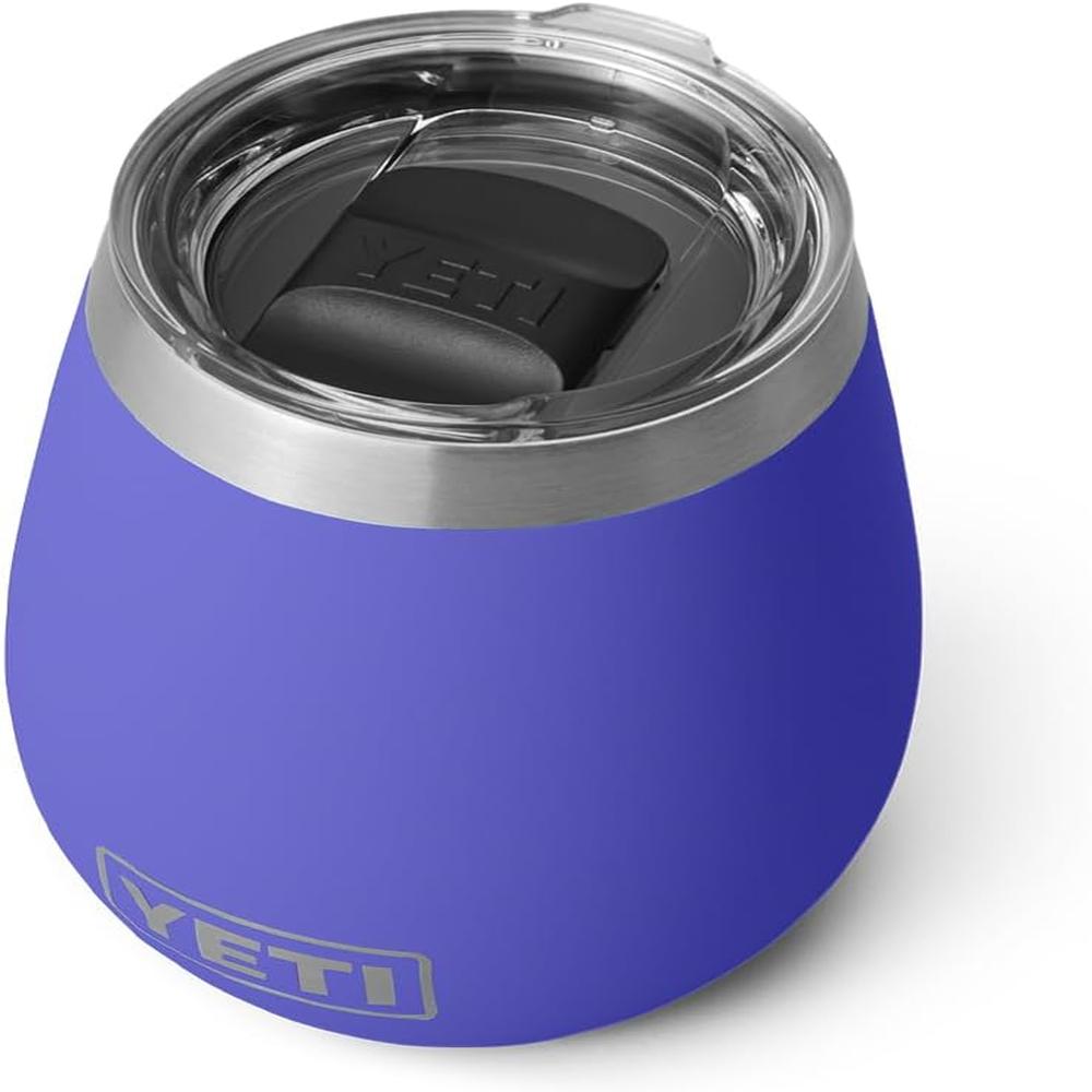 YETI RAMBLER VASO DE VINO DE 10 OZ DE ACERO INOXIDABLE CON TAPA MAGSLIDER | VIOLETA - 1