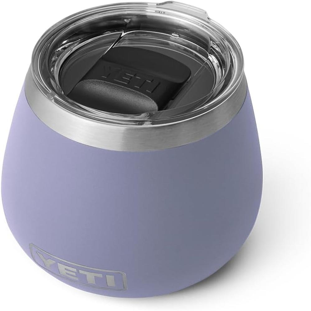 YETI RAMBLER VASO DE VINO DE 10 OZ DE ACERO INOXIDABLE CON TAPA MAGSLIDER | LILA - 1