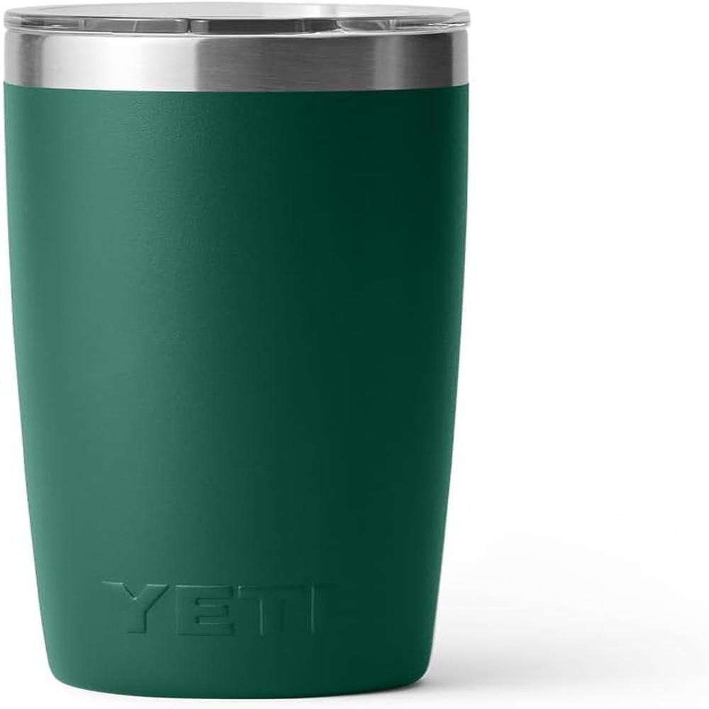 YETI RAMBLER VASO DE 10 OZ DE ACERO INOXIDABLE Y TAPA MAGSLIDER | VERDE JADE - 5