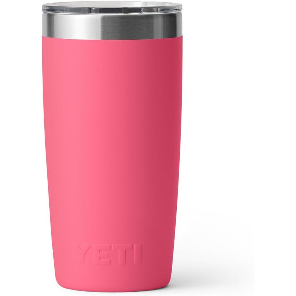 YETI RAMBLER VASO DE 10 OZ DE ACERO INOXIDABLE Y TAPA MAGSLIDER | ROSADO - 5