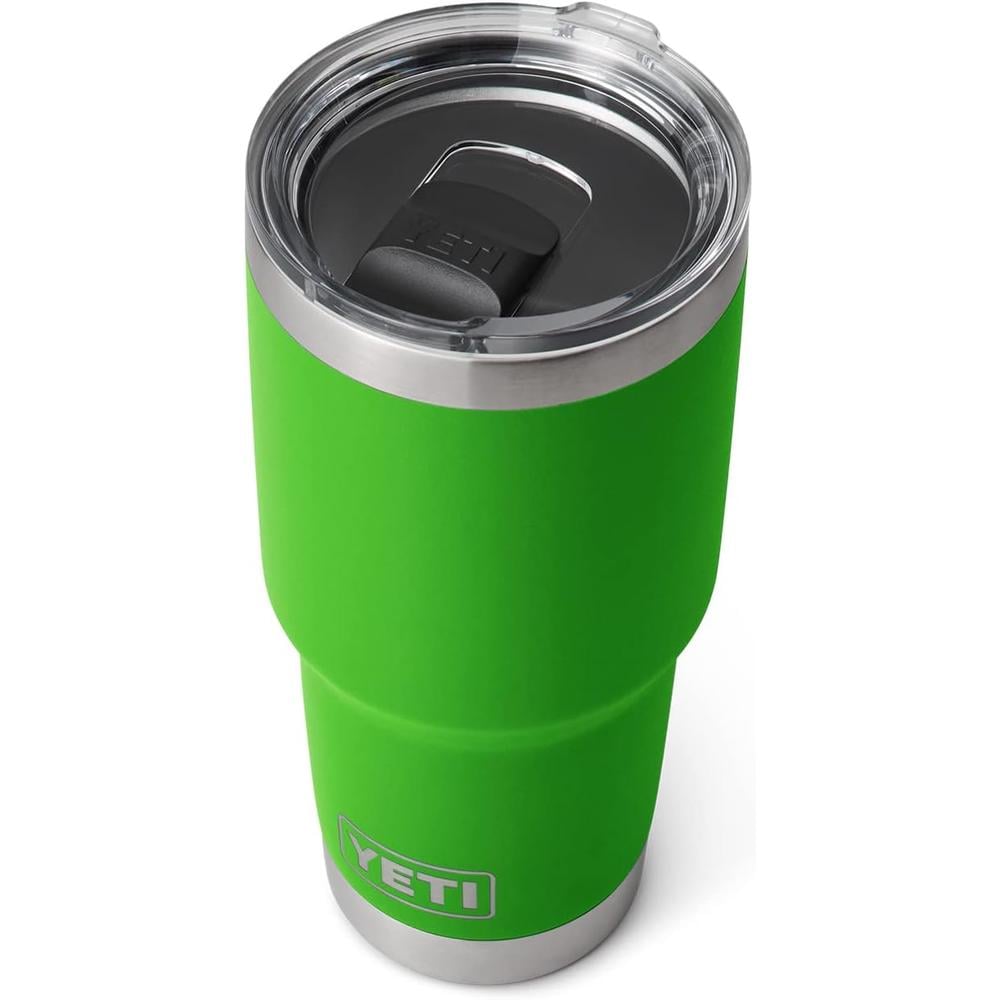 YETI RAMBLER VASO DE 30 OZ DE ACERO INOXIDABLE Y TAPA MAGSLIDER | VERDE - 1