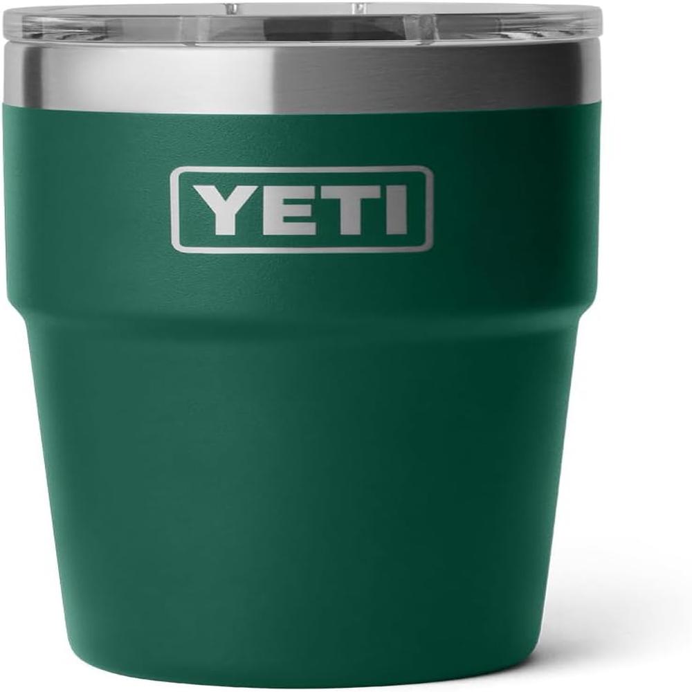 YETI RAMBLER VASO DE 16 OZ DE ACERO INOXIDABLE CON TAPA MAGSLIDER | VERDE OSCURO - 3