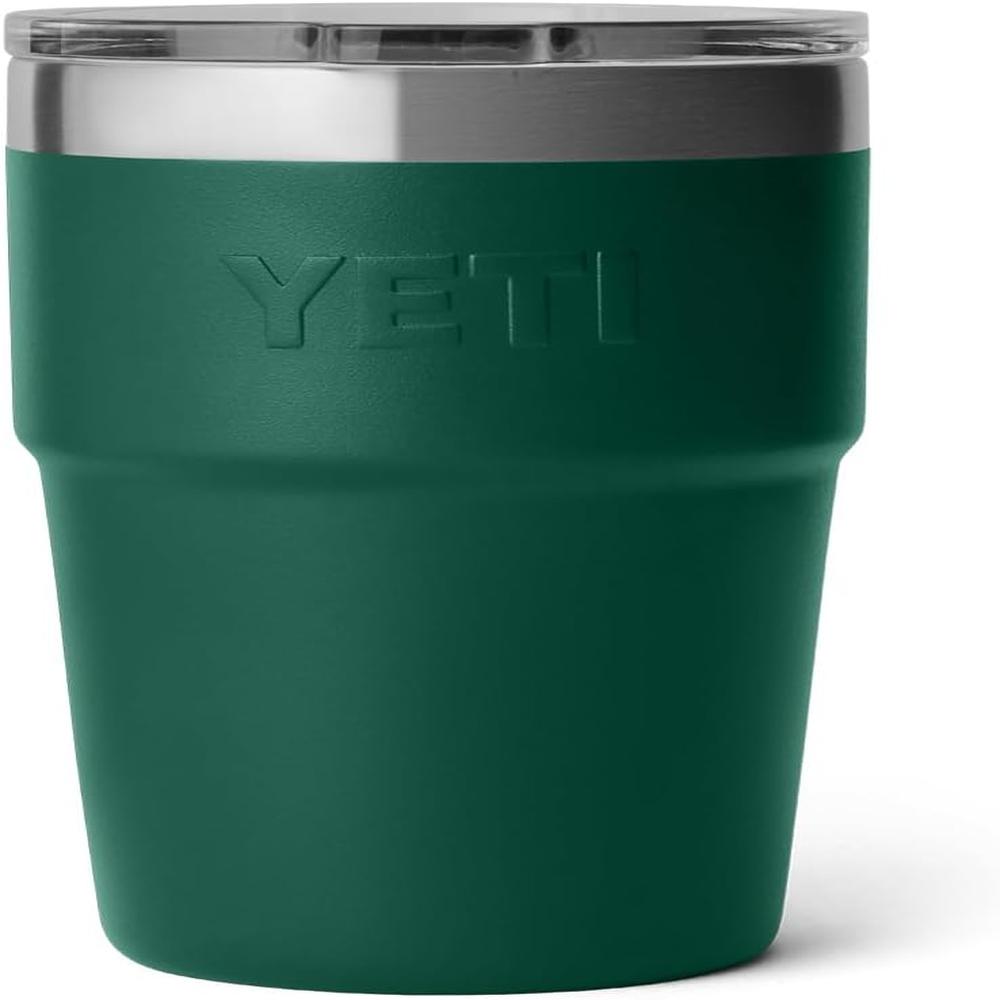 YETI RAMBLER VASO DE 16 OZ DE ACERO INOXIDABLE CON TAPA MAGSLIDER | VERDE OSCURO - 5