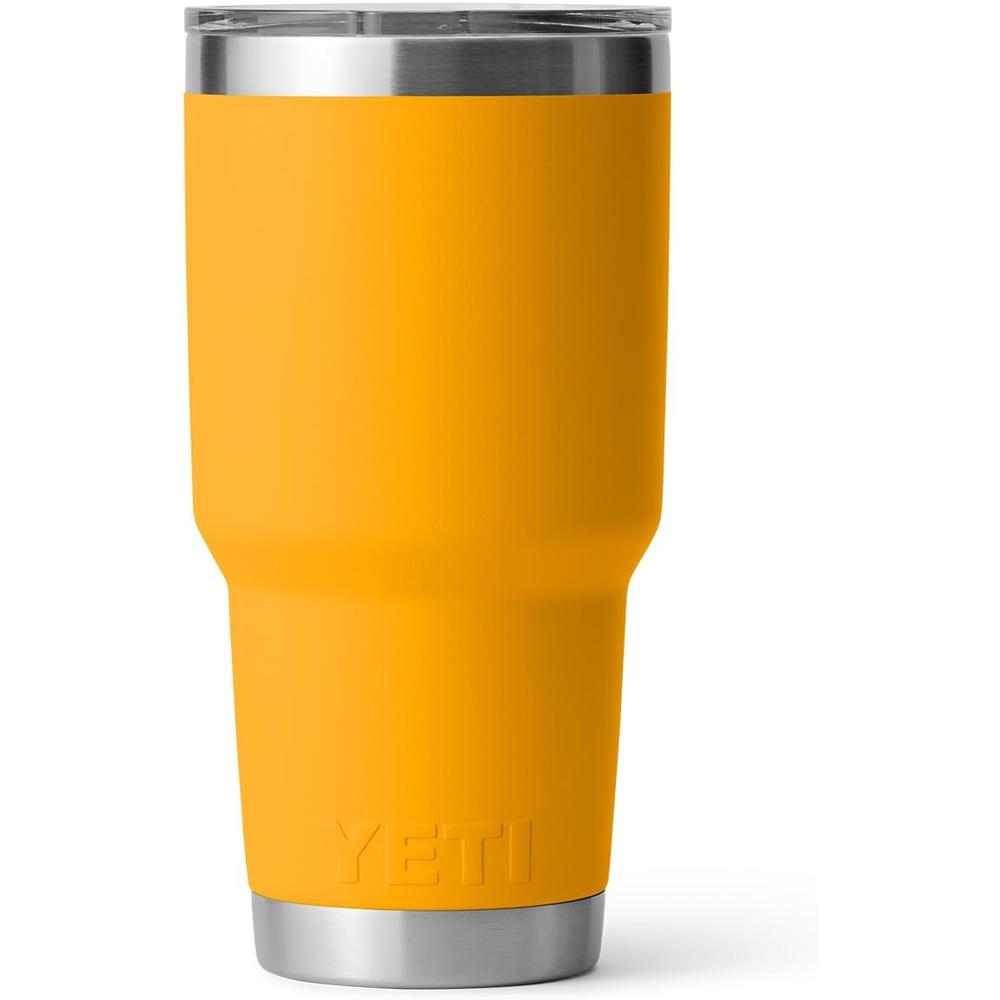 YETI RAMBLER VASO DE 30 OZ DE ACERO INOXIDABLE Y TAPA MAGSLIDER | ANARANJADO - 5