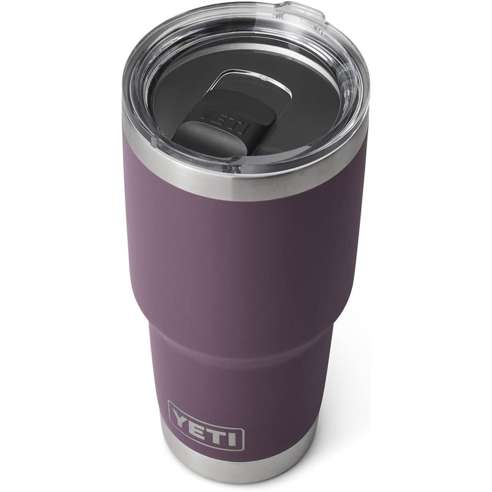 YETI RAMBLER VASO DE 30 OZ DE ACERO INOXIDABLE Y TAPA MAGSLIDER | MORADO - 1