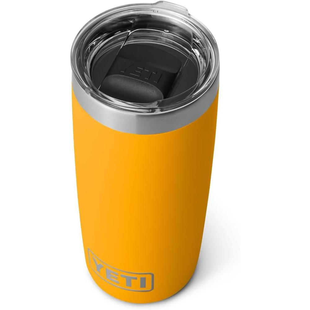YETI RAMBLER VASO DE 10 OZ DE ACERO INOXIDABLE Y TAPA MAGSLIDER | ANARANJADO - 1