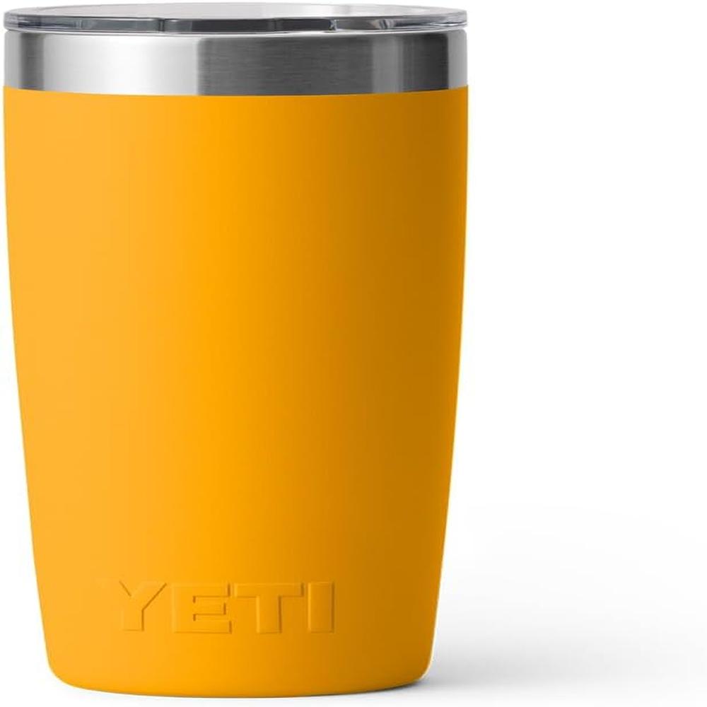 YETI RAMBLER VASO DE 10 OZ DE ACERO INOXIDABLE Y TAPA MAGSLIDER | ANARANJADO - 5