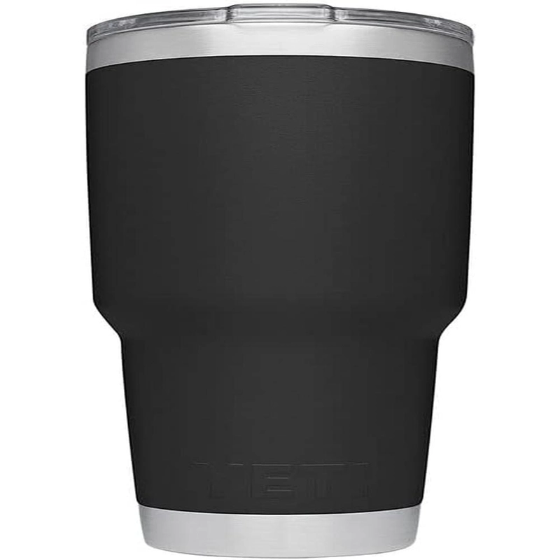 YETI RAMBLER VASO DE 30 OZ DE ACERO INOXIDABLE Y TAPA MAGSLIDER | NEGRO - 4