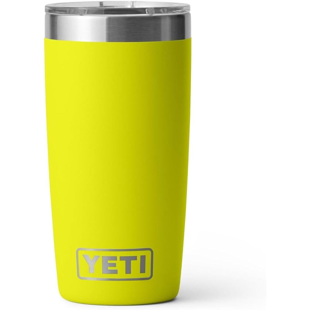 YETI RAMBLER VASO DE 10 OZ DE ACERO INOXIDABLE Y TAPA MAGSLIDER | AMARILLO - 3