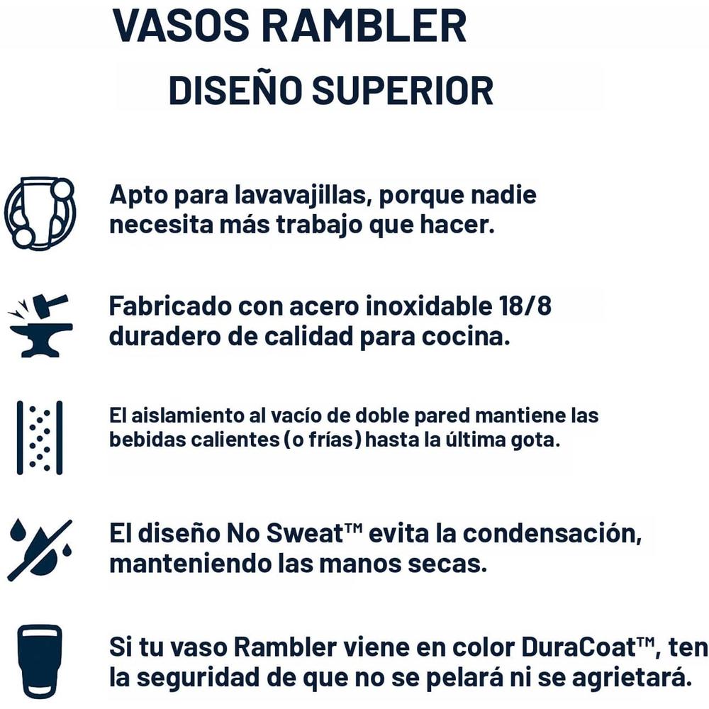 YETI RAMBLER VASO DE 10 OZ DE ACERO INOXIDABLE Y TAPA MAGSLIDER | AMARILLO - 4