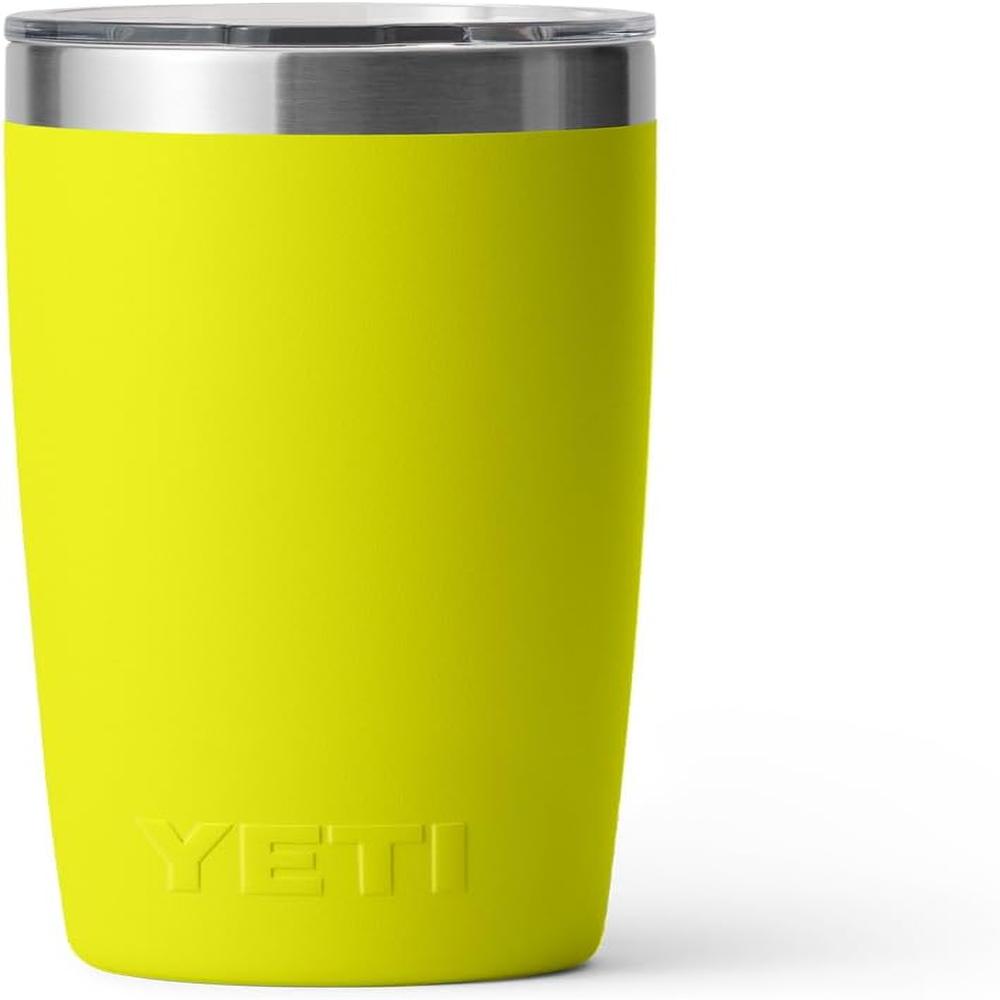 YETI RAMBLER VASO DE 10 OZ DE ACERO INOXIDABLE Y TAPA MAGSLIDER | AMARILLO - 5