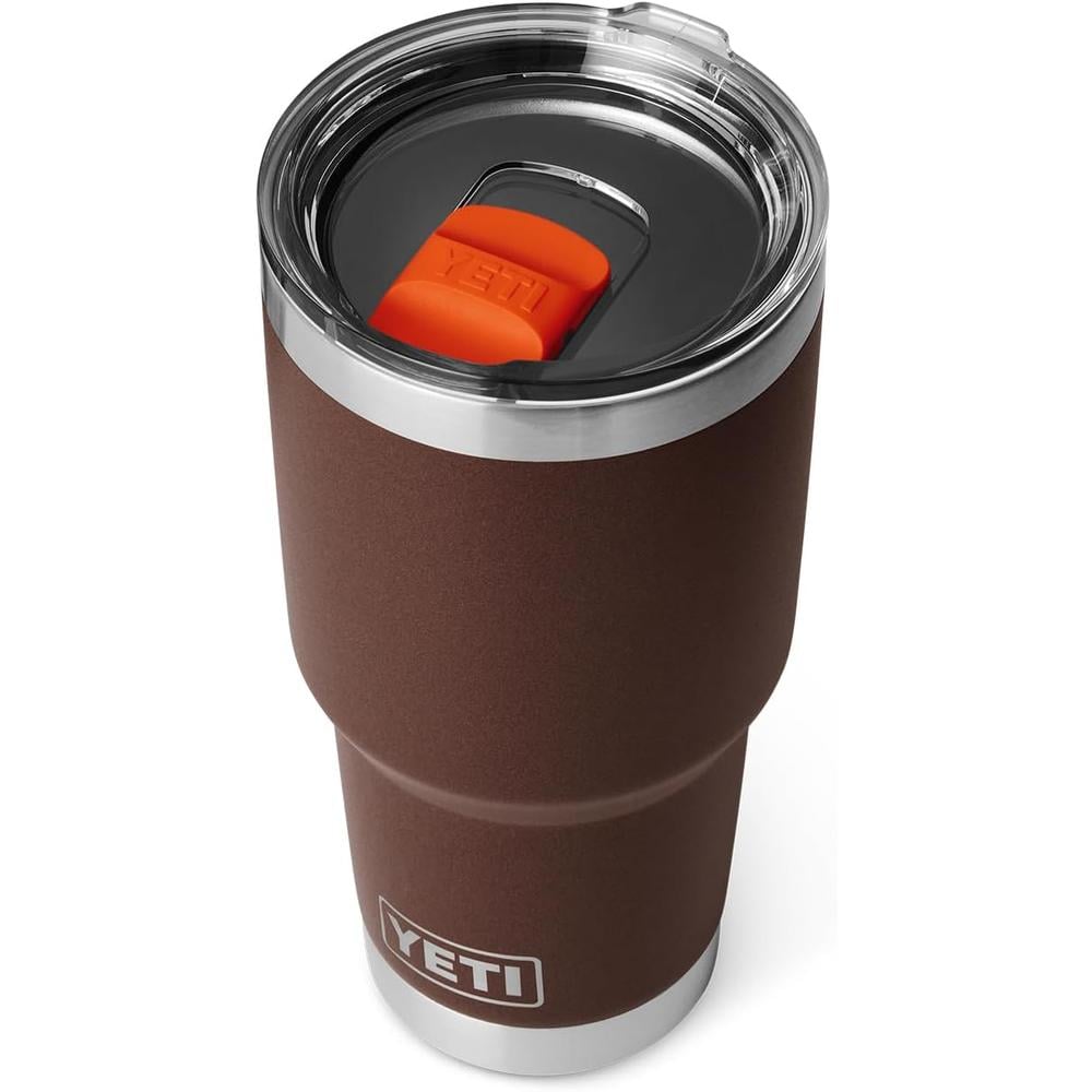 YETI RAMBLER VASO DE 30 OZ DE ACERO INOXIDABLE Y TAPA MAGSLIDER | MARRÓN - 1