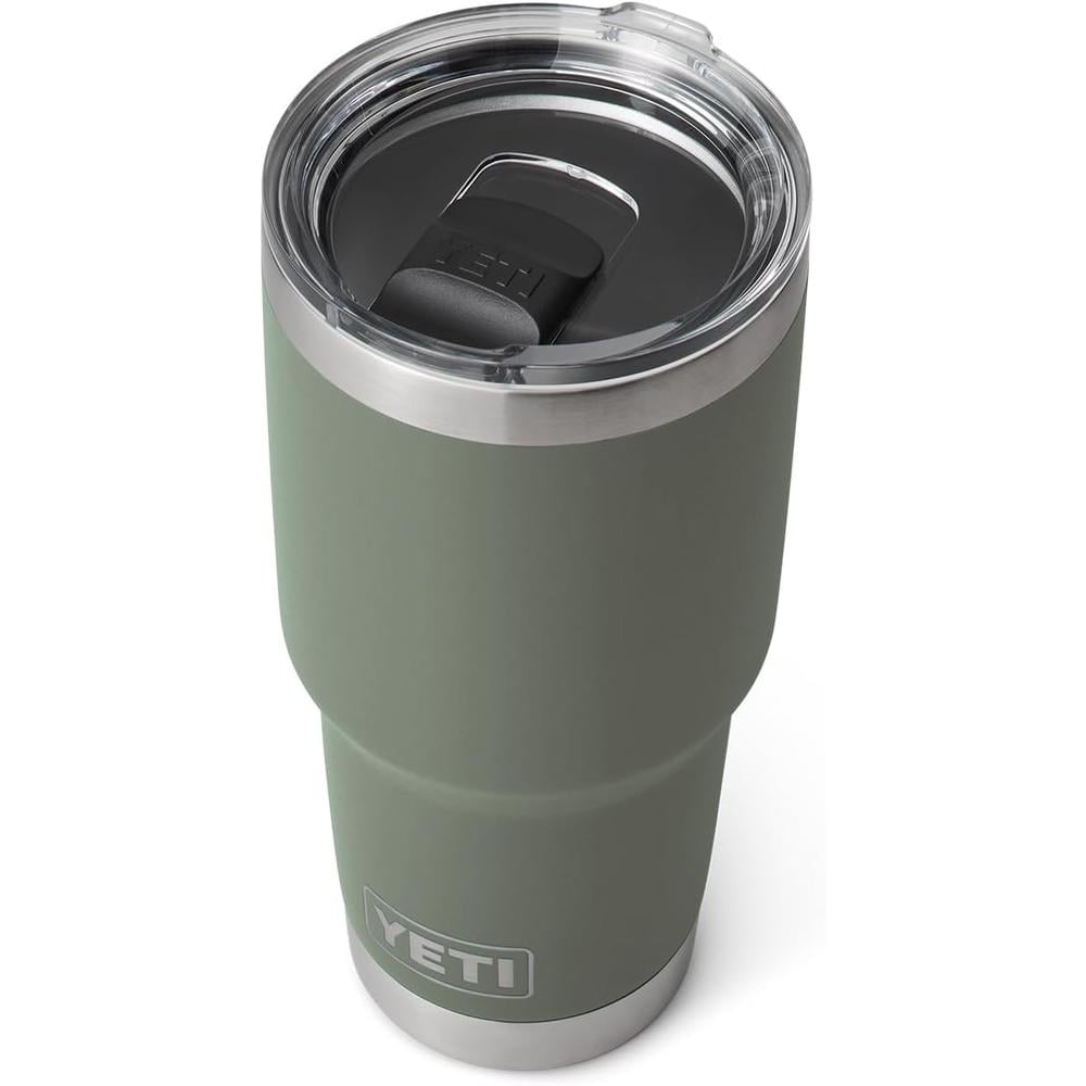 YETI RAMBLER VASO DE 30 OZ DE ACERO INOXIDABLE Y TAPA MAGSLIDER | VERDE OLIVO - 1