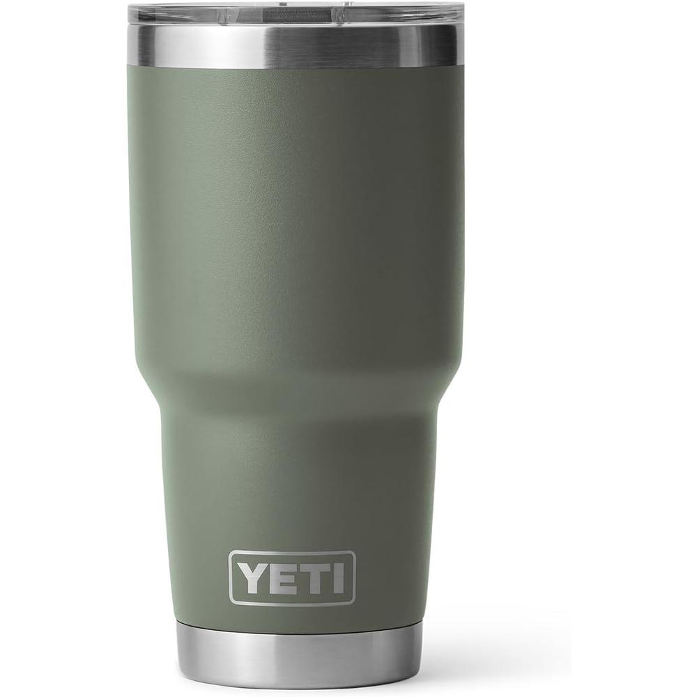 YETI RAMBLER VASO DE 30 OZ DE ACERO INOXIDABLE Y TAPA MAGSLIDER | VERDE OLIVO - 3