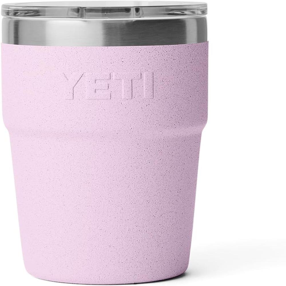 YETI RAMBLER VASO DE 16 OZ DE ACERO INOXIDABLE CON TAPA MAGSLIDER | ROSA BEBÉ - 5