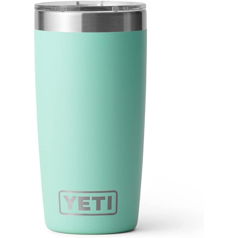YETI RAMBLER VASO DE 10 OZ DE ACERO INOXIDABLE Y TAPA MAGSLIDER | VERDE AGUA - 3