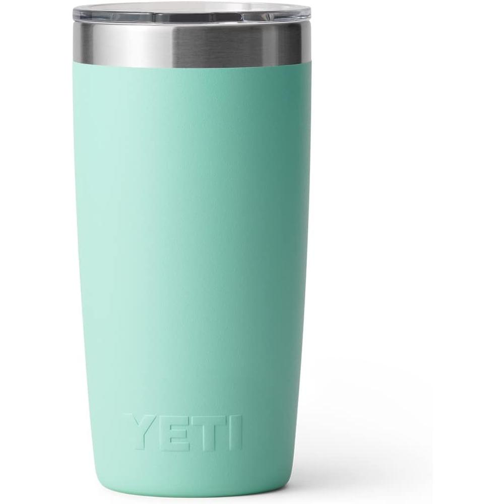 YETI RAMBLER VASO DE 10 OZ DE ACERO INOXIDABLE Y TAPA MAGSLIDER | VERDE AGUA - 5