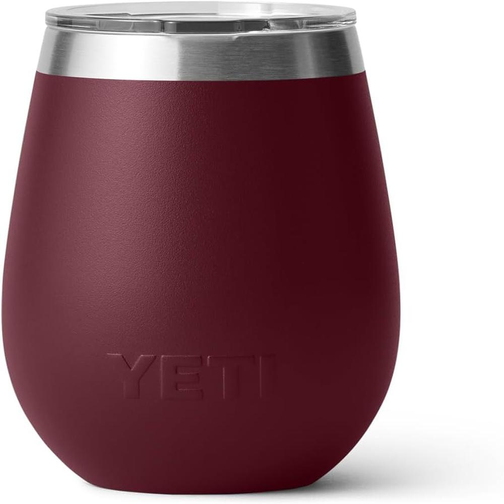YETI RAMBLER VASO DE VINO DE 10 OZ DE ACERO INOXIDABLE CON TAPA MAGSLIDER | GUINDA - 5