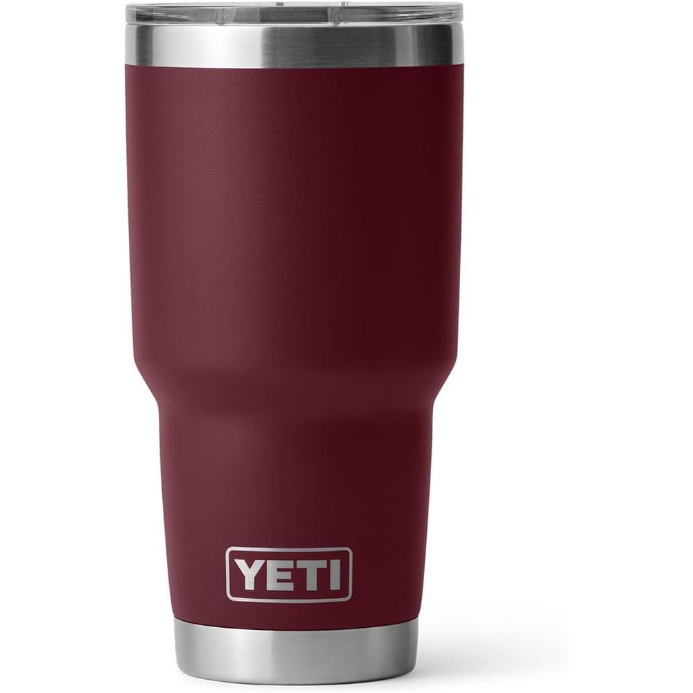 YETI RAMBLER VASO DE 30 OZ DE ACERO INOXIDABLE Y TAPA MAGSLIDER | GUINDA - 3
