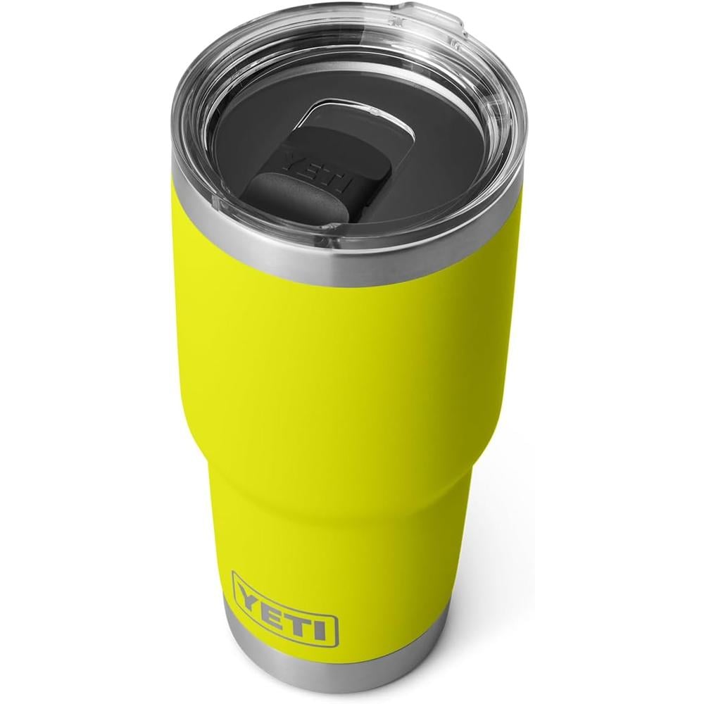 YETI RAMBLER VASO DE 30 OZ DE ACERO INOXIDABLE Y TAPA MAGSLIDER | AMARILLO - 1