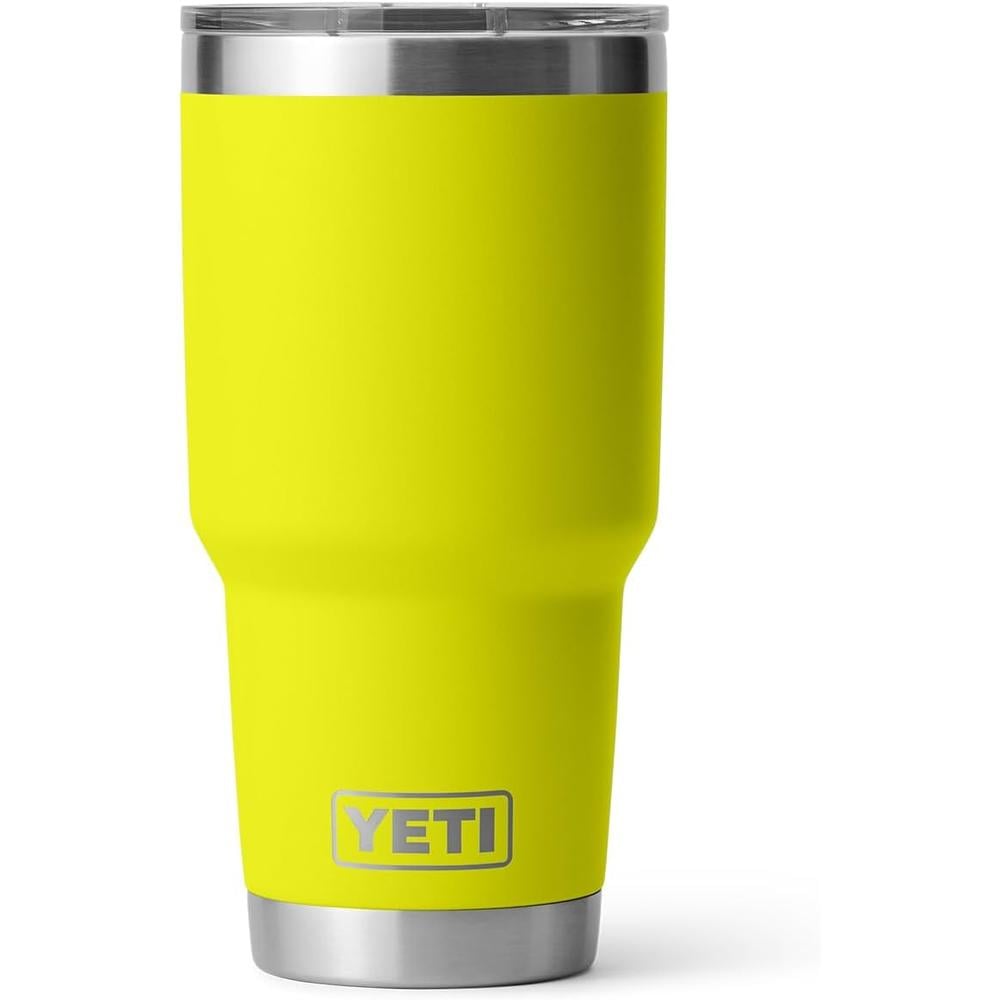 YETI RAMBLER VASO DE 30 OZ DE ACERO INOXIDABLE Y TAPA MAGSLIDER | AMARILLO - 3