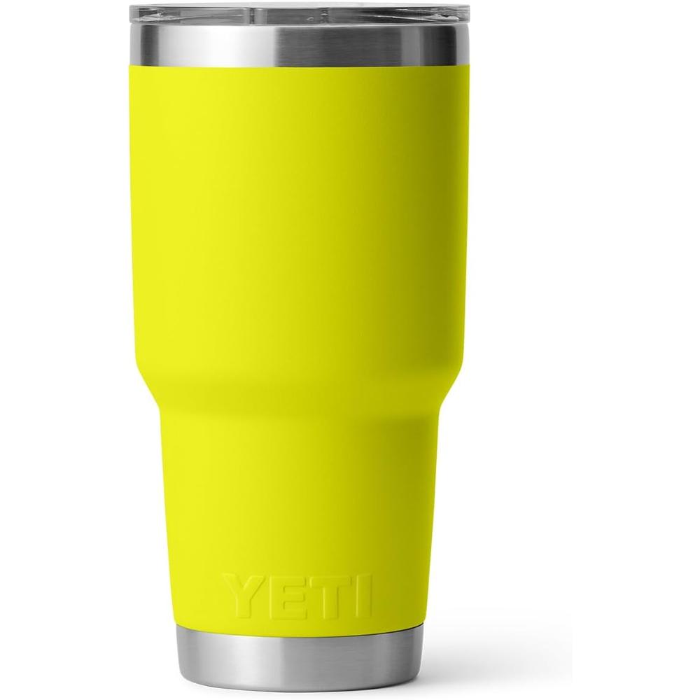 YETI RAMBLER VASO DE 30 OZ DE ACERO INOXIDABLE Y TAPA MAGSLIDER | AMARILLO - 5