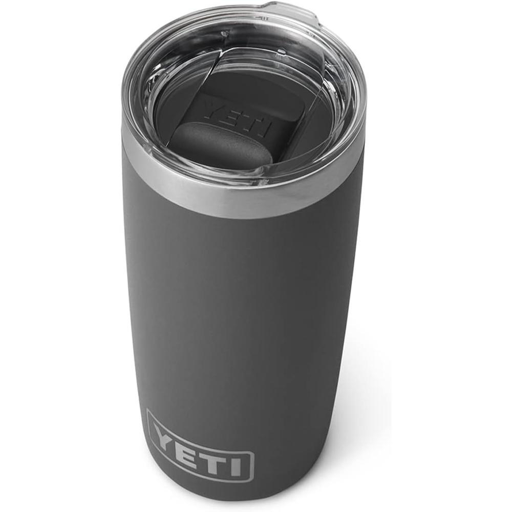 YETI RAMBLER VASO DE 10 OZ DE ACERO INOXIDABLE Y TAPA MAGSLIDER | GRIS - 1