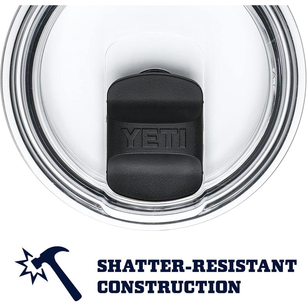 YETI RAMBLER VASO DE 30 OZ DE ACERO INOXIDABLE Y TAPA MAGSLIDER | AZUL ACERO - 6