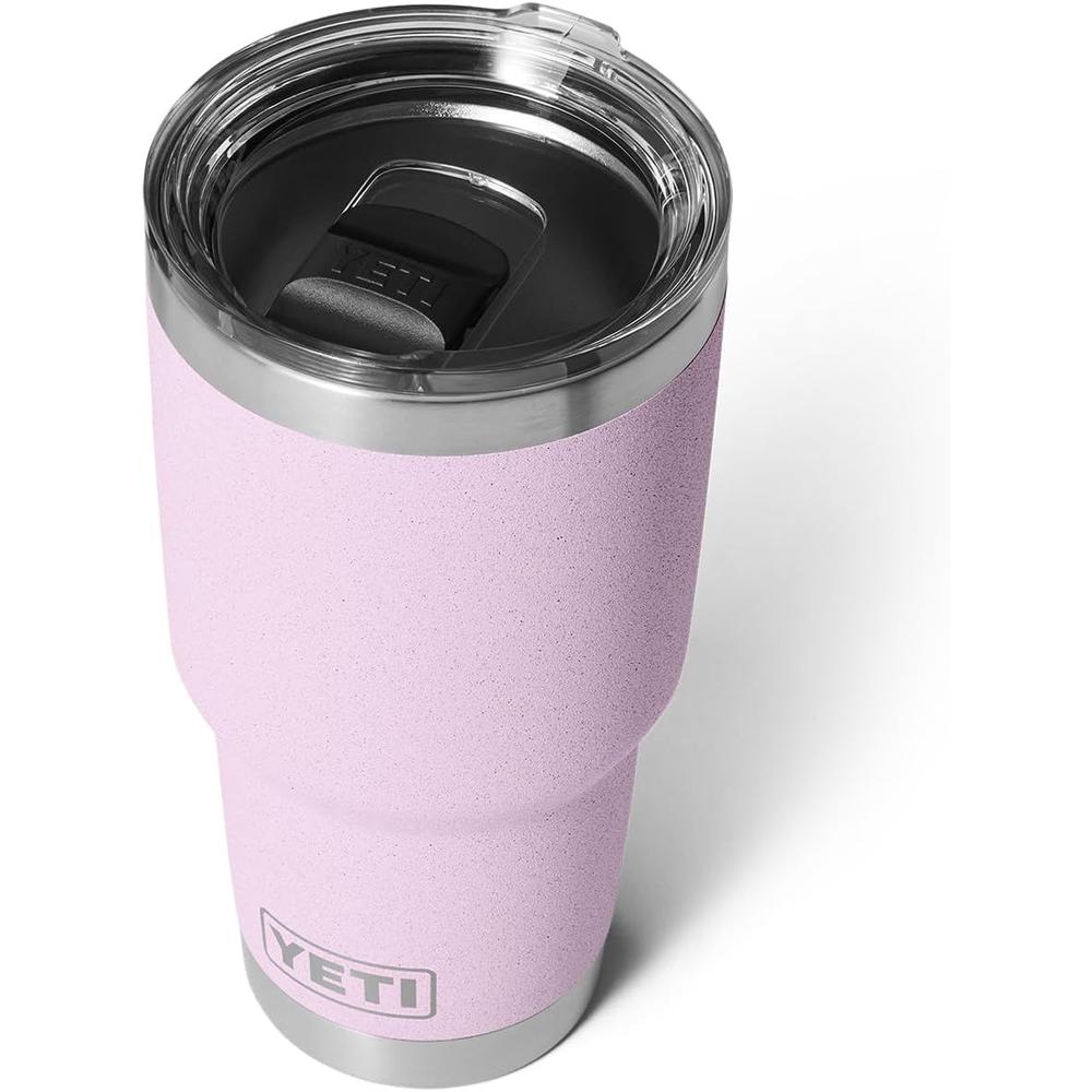 YETI RAMBLER VASO DE 30 OZ DE ACERO INOXIDABLE Y TAPA MAGSLIDER | ROSA BEBÉ - 1