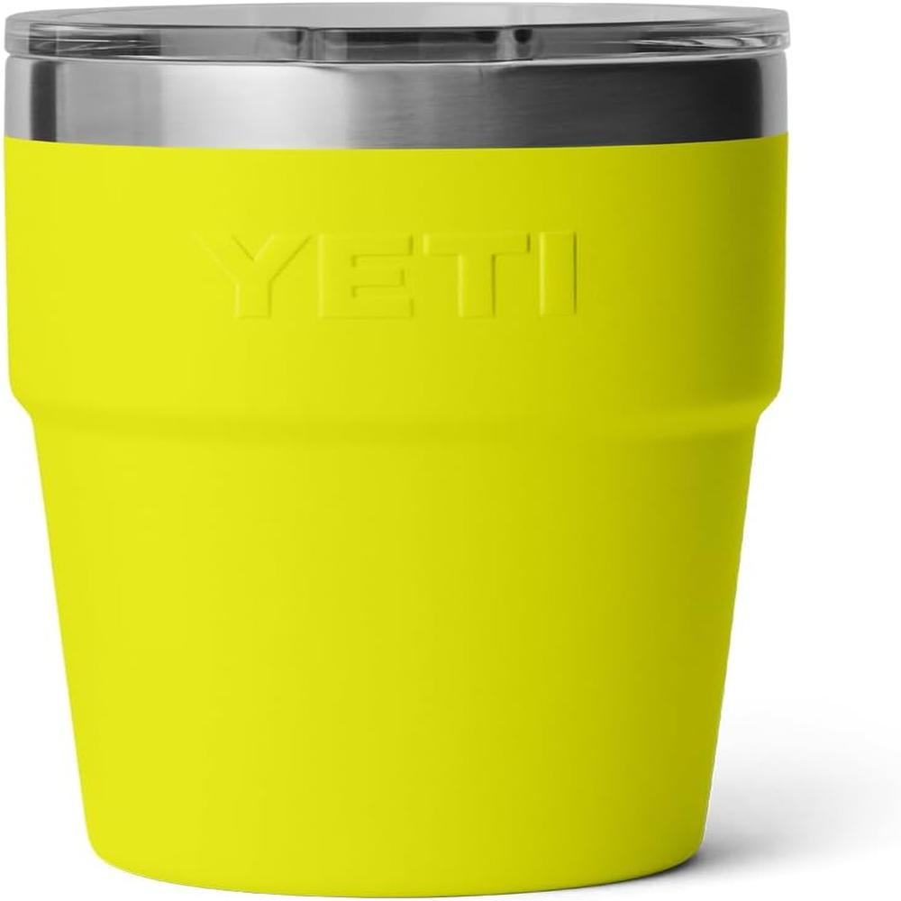 YETI RAMBLER VASO DE 16 OZ DE ACERO INOXIDABLE CON TAPA MAGSLIDER | AMARILLO - 5