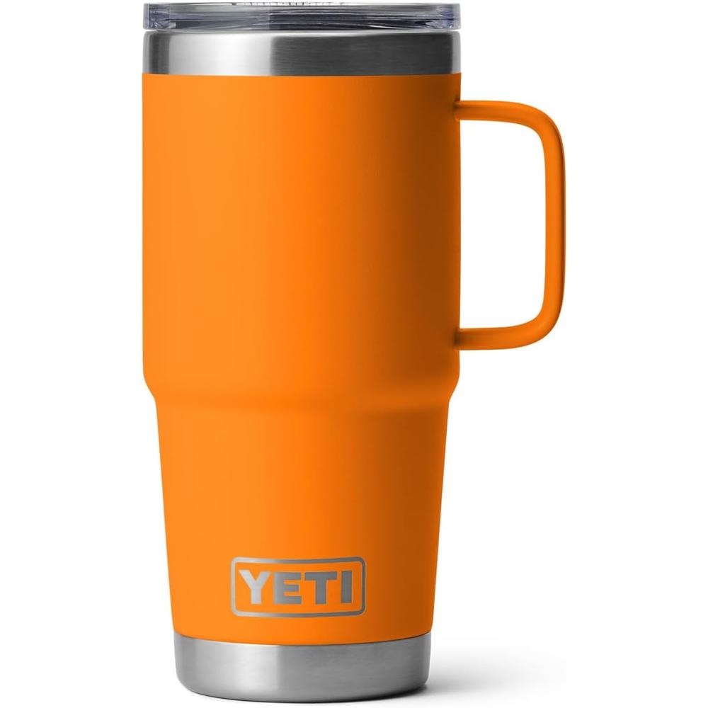 YETI RAMBLER VASO DE 20 OZ DE ACERO INOXIDABLE Y TAPA STRONGHOLD | NARANJA - 4