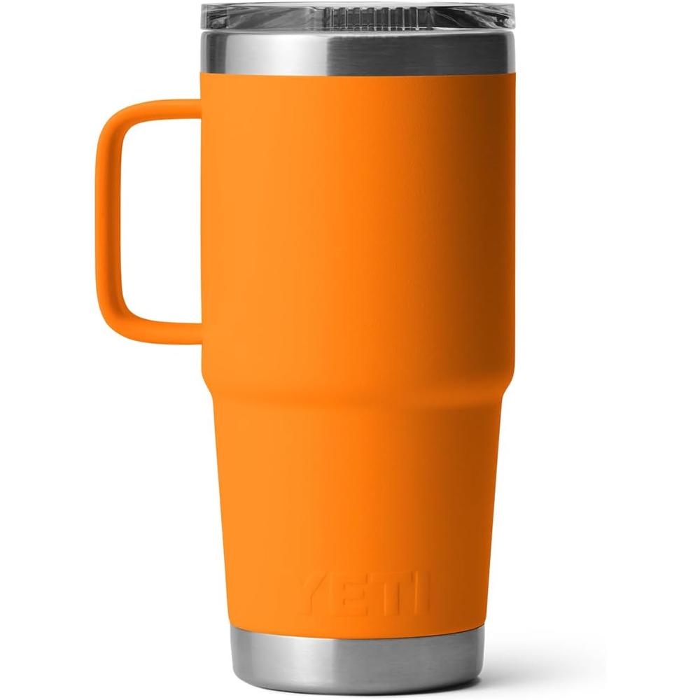 YETI RAMBLER VASO DE 20 OZ DE ACERO INOXIDABLE Y TAPA STRONGHOLD | NARANJA - 6