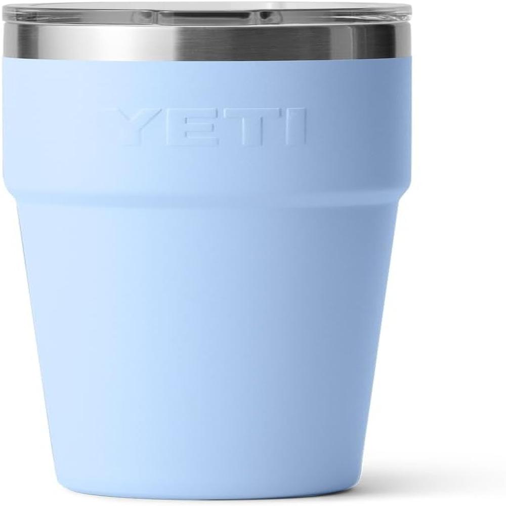 YETI RAMBLER VASO DE 20 OZ DE ACERO INOXIDABLE Y TAPA MAGSLIDER | NEGRO CELESTE - 5