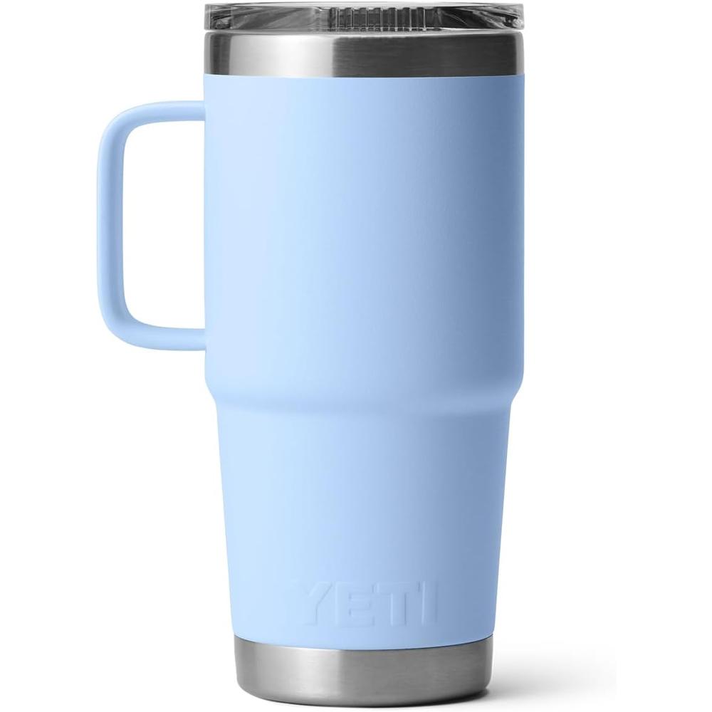 YETI RAMBLER VASO DE 20 OZ DE ACERO INOXIDABLE Y TAPA STRONGHOLD | CELESTE - 6