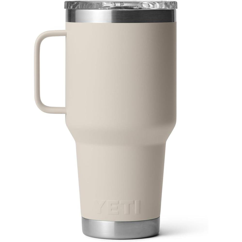 YETI RAMBLER VASO DE 30 OZ DE ACERO INOXIDABLE Y TAPA STRONGHOLD | BEIGE - 4