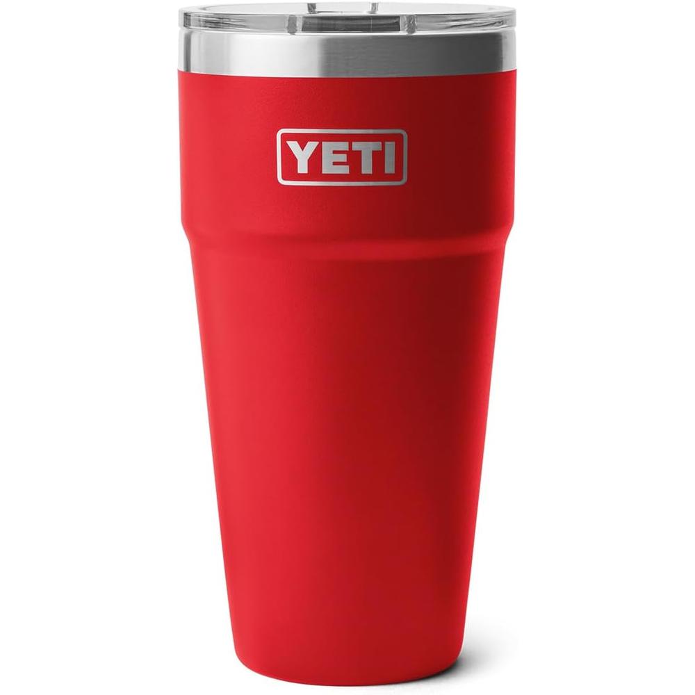YETI RAMBLER VASO DE 30 OZ DE ACERO INOXIDABLE CON TAPA MAGSLIDER | ROJO - 3