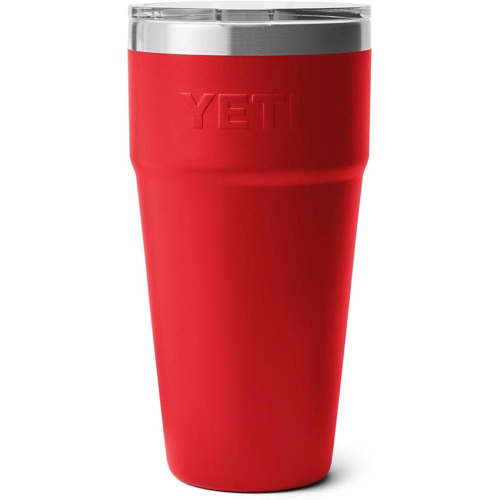 YETI RAMBLER VASO DE 30 OZ DE ACERO INOXIDABLE CON TAPA MAGSLIDER | ROJO - 5