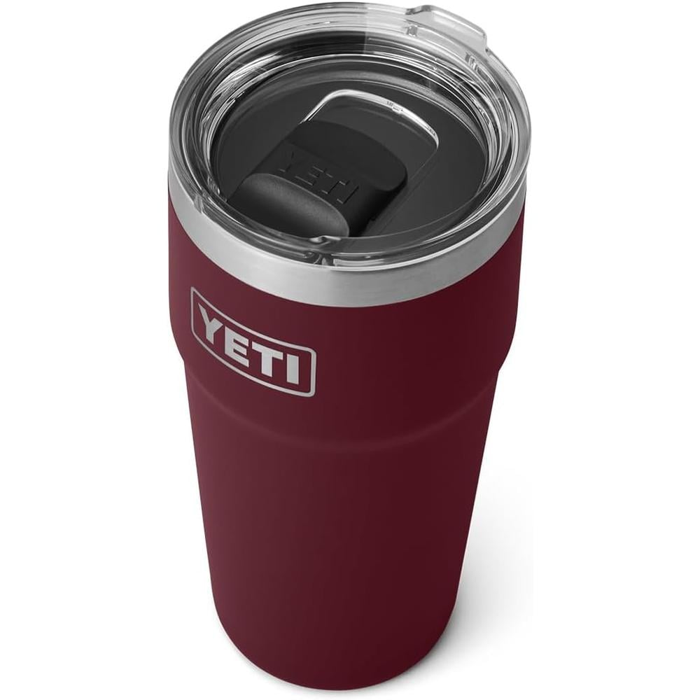 YETI RAMBLER VASO DE 20 OZ DE ACERO INOXIDABLE Y TAPA MAGSLIDER | GUINDA - 1