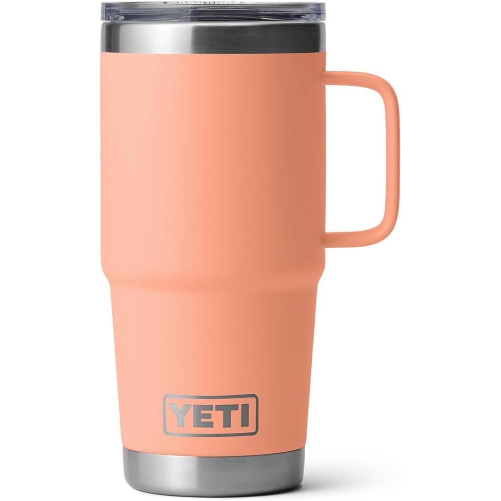 YETI RAMBLER VASO DE 20 OZ DE ACERO INOXIDABLE Y TAPA STRONGHOLD | MELOCOTÒN - 4