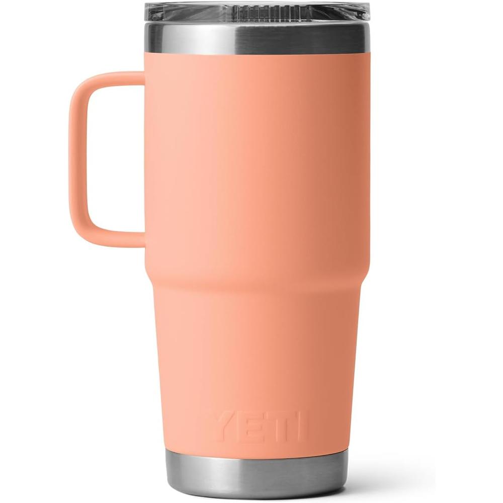 YETI RAMBLER VASO DE 20 OZ DE ACERO INOXIDABLE Y TAPA STRONGHOLD | MELOCOTÒN - 6