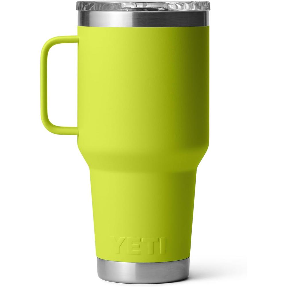 YETI RAMBLER VASO DE 30 OZ DE ACERO INOXIDABLE Y TAPA STRONGHOLD | VERDE LIMA - 4