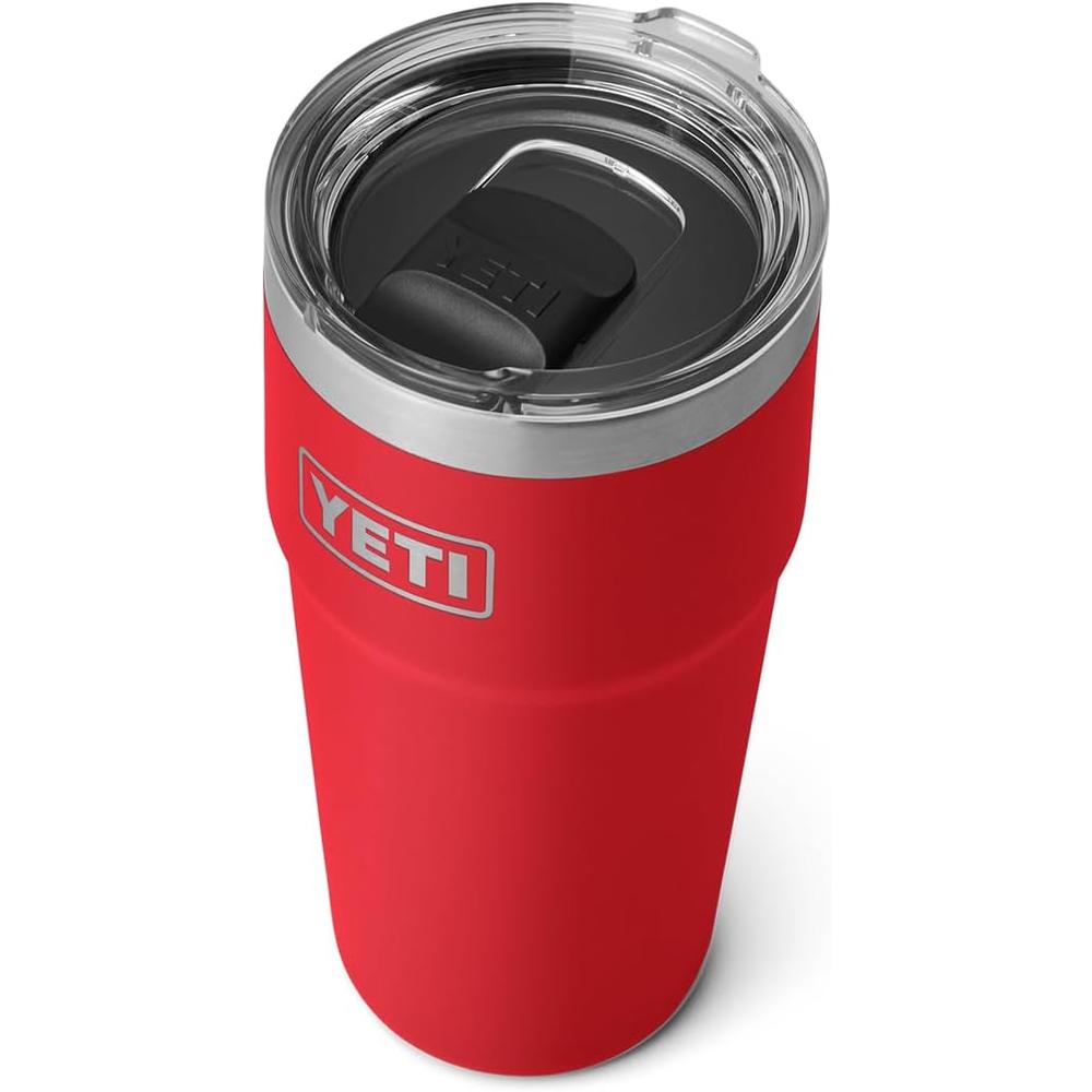 YETI RAMBLER VASO DE 20 OZ DE ACERO INOXIDABLE Y TAPA MAGSLIDER | ROJO - 1